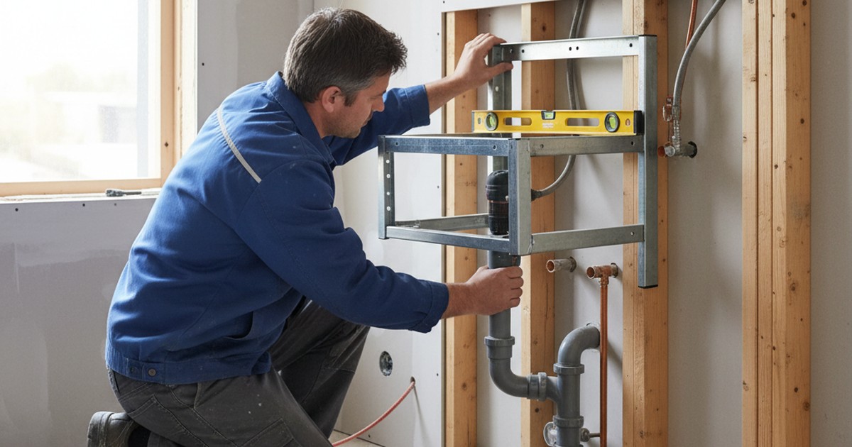 Installation WC à Quimper : poser un WC suspendu chez soi