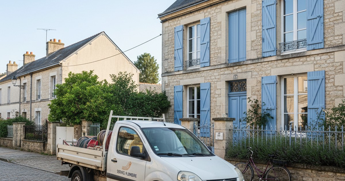 Plombier intervenant à Edern
